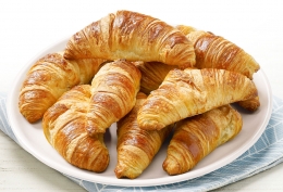 10 Croissants, crus, pur beurre