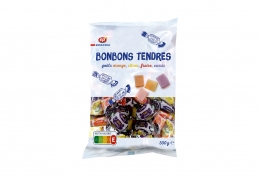 Assortiment de bonbons tendres
