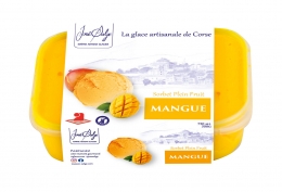 Bac de sorbet mangue