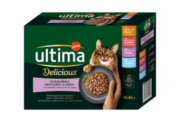 Ultima 12 sachets en sauce pour chat stérilisé