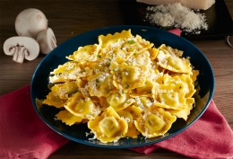 Ravioli champignons et cèpes