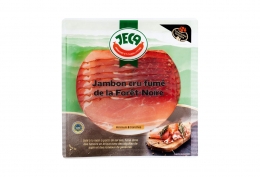 Lot de 2 barquettes de jambon cru fumé de la Forêt Noire