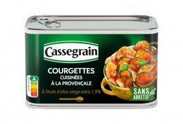 1/2 Courgettes cuisinées à la Provençale