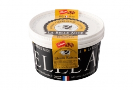 Crème glacée rhum raisin