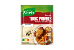 Préparation pour sauce aux 3 poivres
