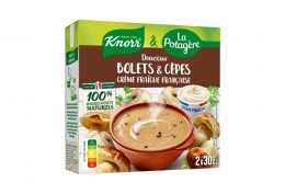 Douceur bolets & cèpes crème fraîche française