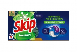 Lessive en doses Skip tout en 1 Fraîcheur intense