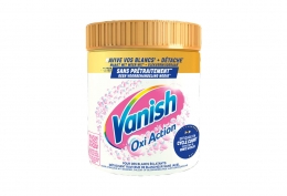 Poudre détachante textile blanc