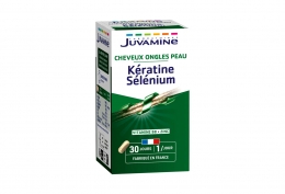 Kératine sélénium cheveux, ongles, peau