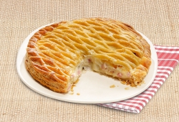 Feuilleté jambon-fromage