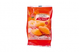 10 madeleines coquilles pur beurre