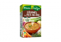 Soupe légumes du pot-au-feu au bouquet garni