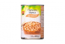 1/2 Haricots blancs au naturel