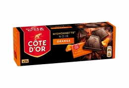 24 mignonnettes noir orange