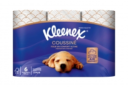 6 rouleaux de papier toilette Coussiné
