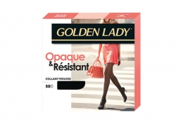 Lot de 2 paires de collants opaque et résistant mousse - 50 D