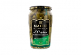 Cornichons extra-fins vinaigre Maille et graines de moutarde