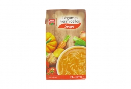 Soupe de légumes aux vermicelles