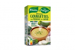 Douceur de courgettes au fromage de chèvre
