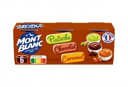 Mini crèmes dessert multivariétés