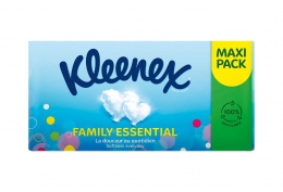 Boîte de 128 mouchoirs Family