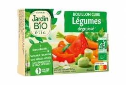 Bouillon cube légumes dégraissé