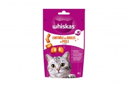 Friandises Whiskas contrôle des boules de poils