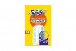 5 recharges pour plumeau attrape-poussières