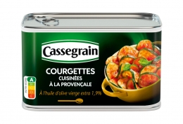 1/2 Courgettes cuisinées à la Provençale