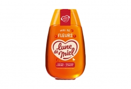 Miel de fleurs liquide en doseur
