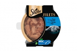 Sheba filets au poulet et au thon