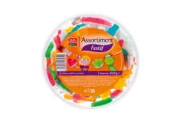 Assortiment festif, bonbons gélifiés