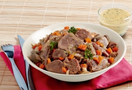 Tête de veau sauce gribiche