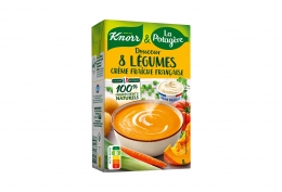 Douceur  de 8 légumes à la crème fraîche française
