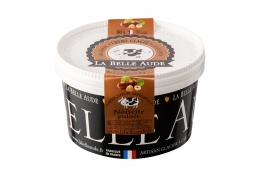 Crème glacée noisette pralinée
