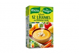 Velouté de 12 légumes au fromage frais