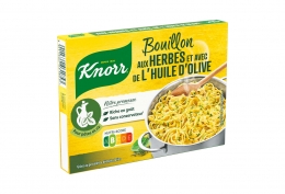 Bouillon aux herbes et à l'huile d'olive