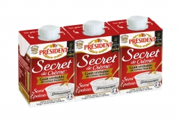 Crème semi-épaisse légère 25% MG
 «Secret de Crème»