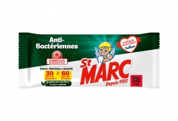30 lingettes larges antibactériennes