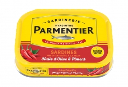 Sardines à l'huile d'olive et piment