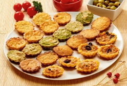 24 Mini-tartelettes apéritives