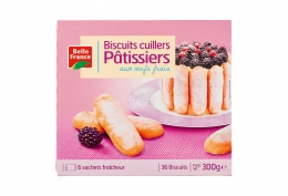 36 biscuits cuillers pâtissiers aux oeufs frais