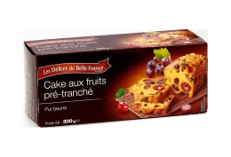 Cake aux fruits pur beurre Cerises de Provence - pré-tranché