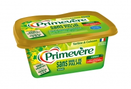 Primevère tartine & cuisson sans huile de palme, 100% végétal