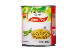 4/4 Flageolets verts extra-fins