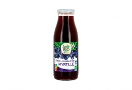 Pur jus de myrtille sauvage