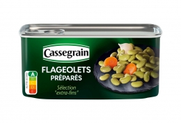 1/4 Flageolets cuisinés