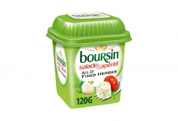 Boursin salade et apéritif ail & fines herbes