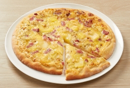 Pizza Munster lardons