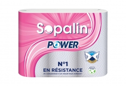 3 rouleaux d'essuie tout Power ultra résistance